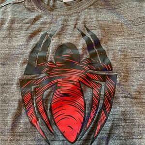 Marvel, Spiderman boys, sleeveless T-shirt, gray XL (14/16) 100% polyest…